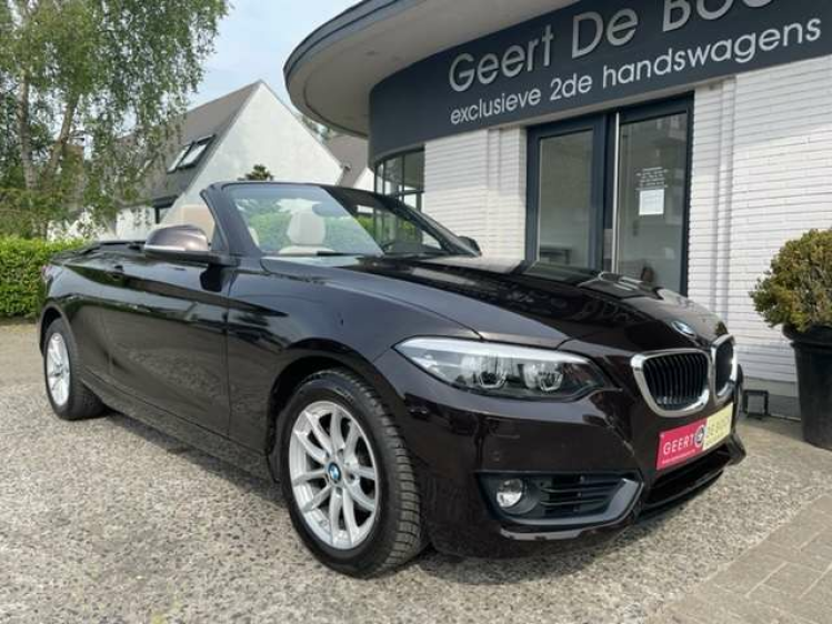 BMW 218 2 CABRIO AUT/LEDER/NAVI/PDC Geert De Bock