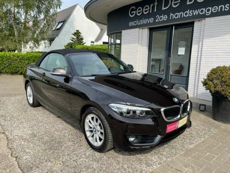 BMW 218 2 CABRIO  AUT/LEDER/NAVI/PDC Geert De Bock