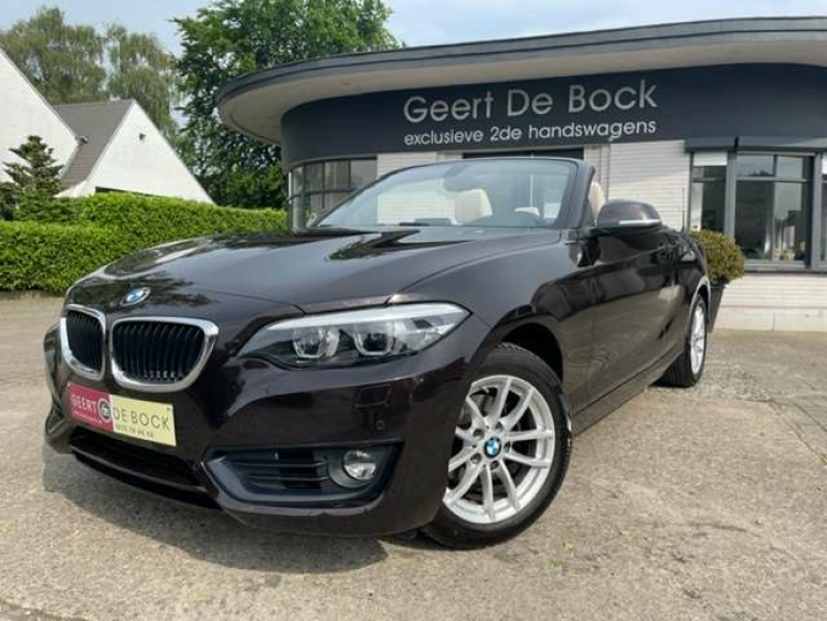 BMW 218 2 CABRIO AUT/LEDER/NAVI/PDC Geert De Bock